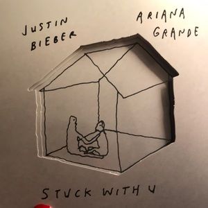 SIGNED Justin Bieber and Ariana Grande CD!!